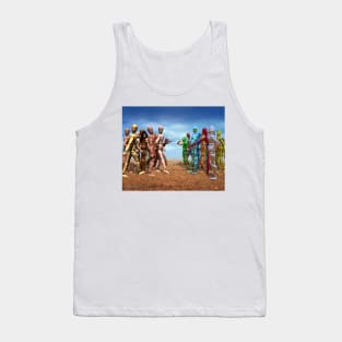 Battlelines Tank Top